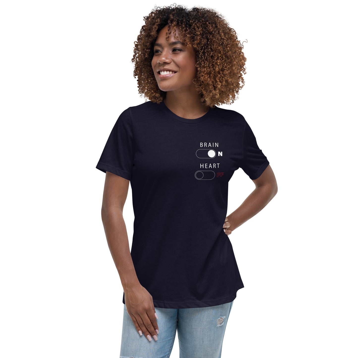 Relaxed On-Off T-Shirt